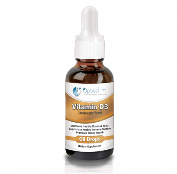 Vitamin D3 Oil Drops (4000 IU) - Optwel